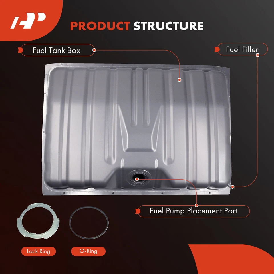 Топливный бак 16 галлонов для кузова седана хэтчбека Ford Falcon 1966-1968 1969 1970 годов выпуска - Изображение 2 из 4