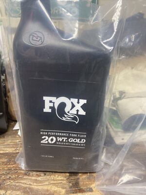 Fox Shox Suspension Bath Oil, 20wt - Gold (32oz) 025-03-072 | eBay