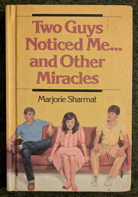 Two Guys Noticed Me... and Other Miracles by Marjorie Sharmat - hardcover book