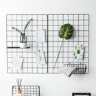 Grid Mesh Photo Panel Wire For Art Picture Wall Hanging Home Display Wall Decor