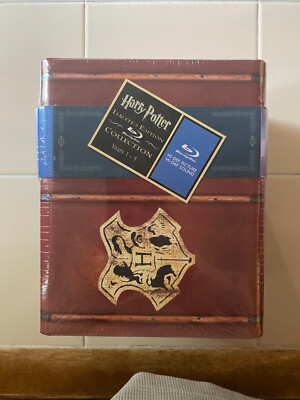 Harry Potter Years 1-5 Hogwarts Trunk LIMITED EDITION (Blu-Ray) NEW