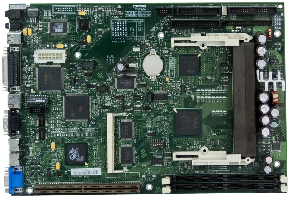 Original Compaq 102314-001 Slot 1 2x Sdram Motherboard - Image 2 of 2