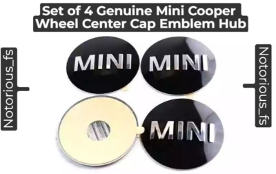 MOZZO EMBLEMA TAPPO CENTRALE RUOTA ORIGINALE 4X NUOVO Mini Cooper R50 R52 R53... - Immagine 1 di 4
