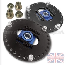 FITS BMW E21 ADJUSTABLE FRONT SUSPENSION TOP MOUNT(PAIR)NEXT GENERATION 2-PIECE