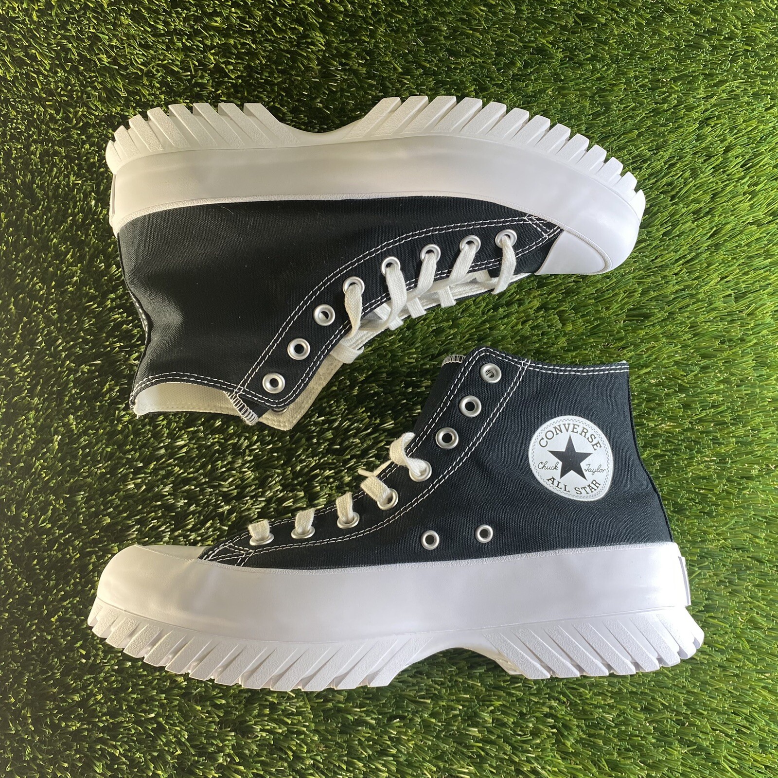 Converse Mens 8.5/ Womens 10.5 BlackChuck Taylor Lugged All Star A00870C No Box