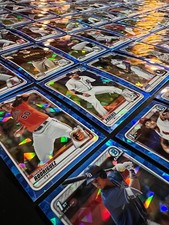 2020 Bowman Chrome Baseball Sapphire Lot of (70): Grayson Houck (12) 1st Bowman