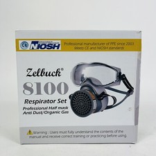 Respirator Set Professional Half Mask Anti Dust Organic Gas Zelbuck 8100