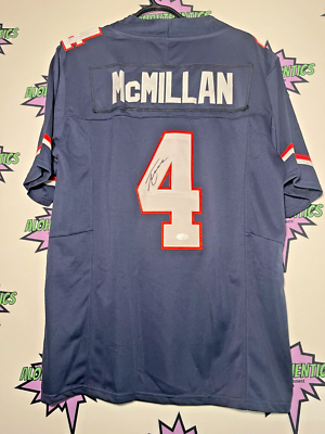 TETAIROA MCMILLAN SIGNED ARIZONA WILDCATS JERSEY JSA CAROLINA