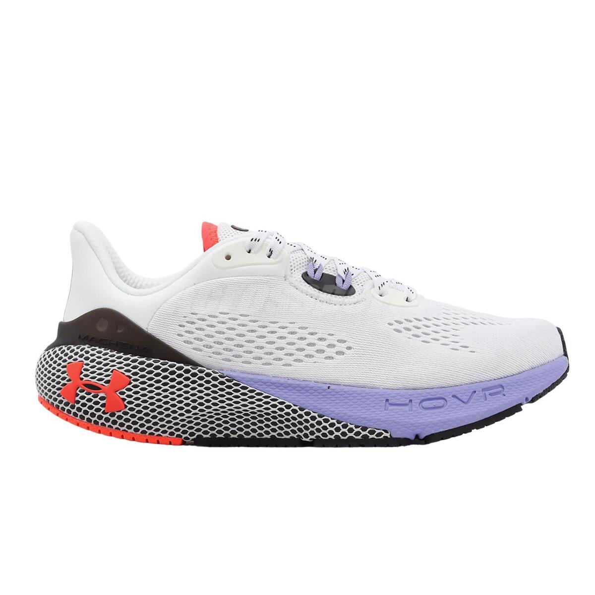 Under Armour HOVR Machina 3 White Black Women Running Shoes Sneakers  3024907-106
