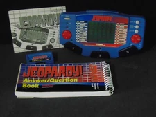 1995 Tiger Electronics Handheld Electronic Game "Jeopardy" Complete