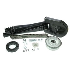 Kette Kettenkit für Simson KR51/1 Schwalbe Kettenkasten Ritzel Spanner