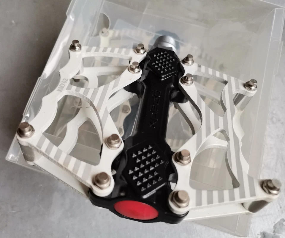 PEDALES DE EJE CRMO XPEDO KMX02 BICICLETA DE CIUDAD MTB BICICLETA DE TURISMO PAQUETE DE UN PAR AL POR MENOR Foto 3 de 4