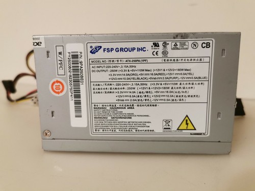 FSP Group INC ATX-250PA (1PF) Power Supply Unit PSU 250W Max | eBay