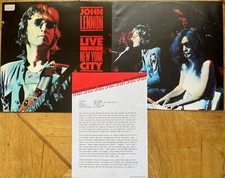 JOHN LENNON LIVE IN NEW YORK CITY LP 1986 Ger...