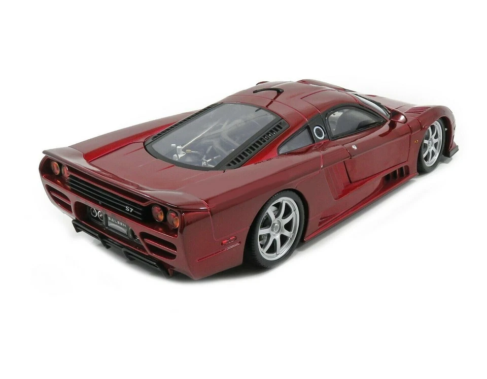 2004 SALEEN S7 TWIN TURBO RED METALLIC 1:12 SCALE DIECAST CAR BY MOTORMAX 73005R - Image 2 of 4