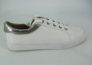 asos silver trainers