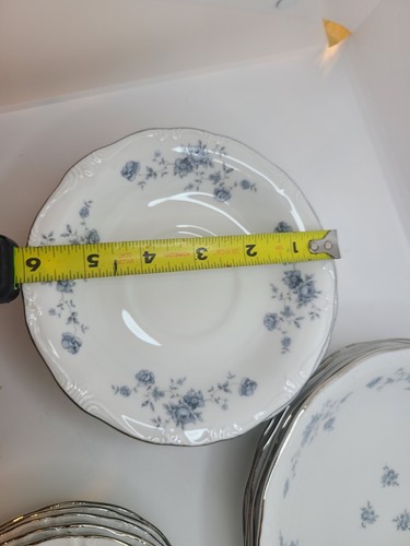 VTG SET OF FINE CHINA-JOHANN HAVILAND BAVARIA GERMANYBLUE GARLAND - Picture 11 of 21