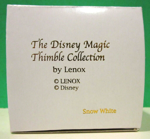 LENOX DEDAL BLANCO COMO LA NIEVE -- Colección Disney Magic -- -- NUEVO en CAJA - Imagen 2 de 7