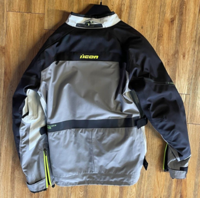 ICON Raiden Motorcycle Jacket XL SALESMAN SAMPLE | eBay