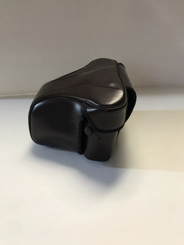 老式 2 件 35 毫米相机保护套/外壳 - 深棕色 — 第 4/4 张图片