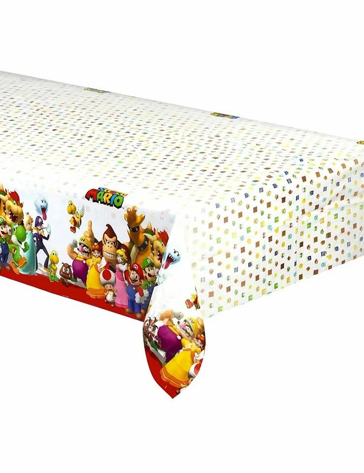 NAPPE Plastifiée Super Mario 2 1.80m x 1.20m - Photo 1/1