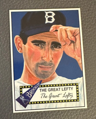 1995 JSW #4 Sandy Koufax ''The Great Lefty'' - LA Dodgers