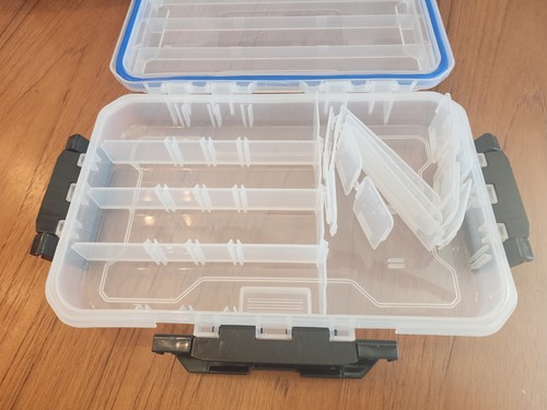 Stackable Utility Box IP55 Water Resistant (Plano 3600 size) set of 3 - NEW - Picture 6 of 8