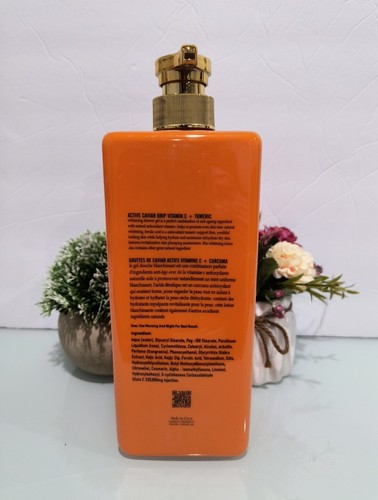 ACTIVE CAVIAR VIT. C & TURMERIC EXFOLIATING SHOWER GEL 1000ml SPF 50 - Picture 2 of 5