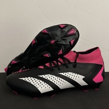 Adidas Predator Accuracy.2 FG Black/Pink Mens Soccer Cleats NEW GW4586