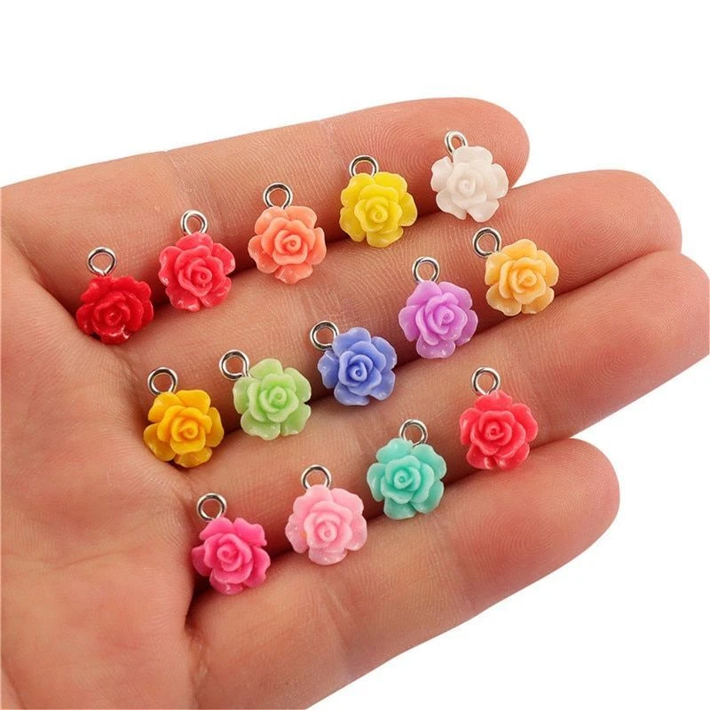Resin roses shop for jewelry making