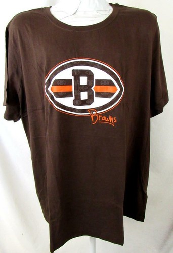 Cleveland Browns Women Plus Size 3x Screened Browns Block B Logo Tee Acbn 114 Ebay