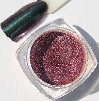 08 Pigment Chameleon Nail Glitter Chrome Effekt  Powder Pulver Mirror Art 