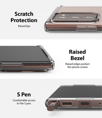 Für Samsung Galaxy Note 20 / Note 20 Ultra Hülle | Ringke [FUSION] Clear Cover - Bild 25 von 49
