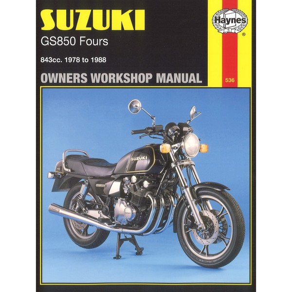 Suzuki Motorrad GS850 Fours (1978-1988) Werkstatthandbuch Haynes-image