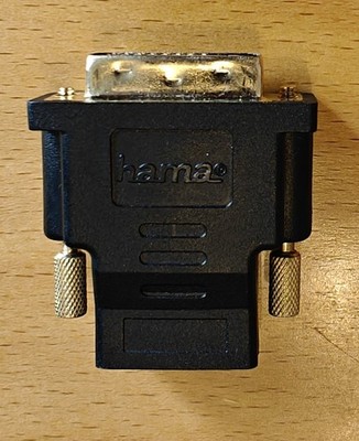 Adapter DVI-D auf HDMI  als Stecker  Hama