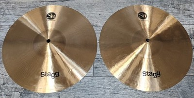STAGG SH-Serie 13'' Medium Hi-Hat Regular B20 Bronze single handhammered TOPDEAL