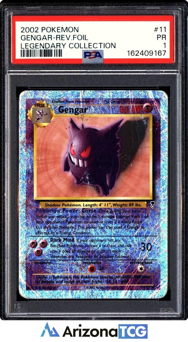 Gengar 11/110 Legendary Collection Reverse Holo for sale online | eBay