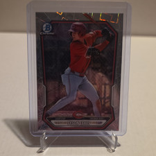 Bowman Chrome Tyson Lewis BCP-5 Cincinnati Reds Prospect Baseball Card