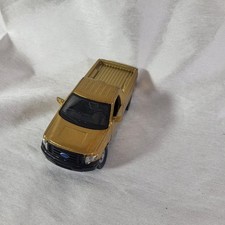 Majorette Ford F-150 XL Diecast Truck Gold 1/...