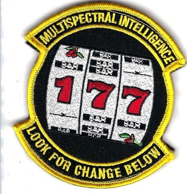 PATCH USAF OPERATIONAL TEST & EVAL CENTER  DET 5 MULTISPECTRAL INTEL     B9-8