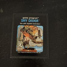 Vintage Atari 2600 SKY DIVER With Box No Manual Game Tested