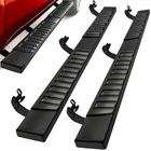 For 2004-2014 Ford F-150 Super Cab 6"Running Board Nerf Bar Side Step Black