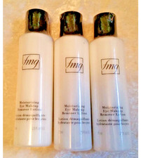 3 FMG Moisturizing Eye Make-up Remover Lotion - Gental, whisks away, sealed new