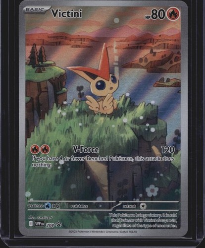 Pokémon TCG Scarlet & Violet Black Star Promos Victini SVPEN 208 NM