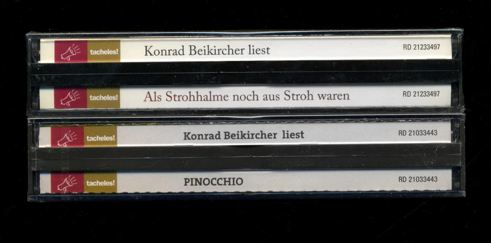 2 HÖRBÜCHER★Carlo COLLODI • PINOCCHIO-3-CD + K. BEIKIRCHER•ALS STROHHALME…-4-CD★ - Bild 2 von 3