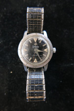 VINTAGE ART DECO STYLE ZODIAC SEA WOLF AUTOMATIC MEN'S WRISTWATCH