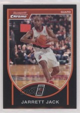 2007 Bowman Draft Picks & Stars Chrome Black Refractor 130/199 Jarrett Jack 07rd