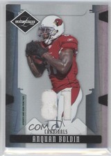 2008 Leaf Limited Threads Jersey Number Prime 5/81 Anquan Boldin #1 c5q