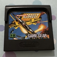 Aerial Assualt (Sega Game Gear, 1992) Game Only - Tested & Working!