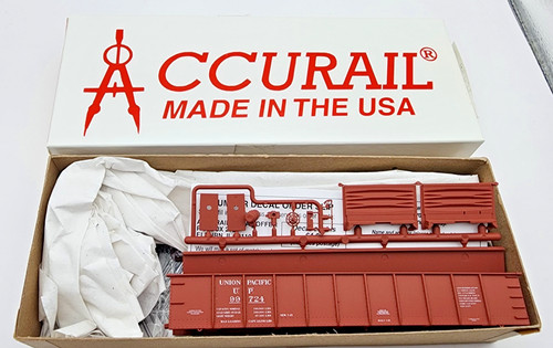 Accurail HO. #37654 UNION PACIFIC 41' coche góndola de acero #99724. Kit sin construir | Zustand: New